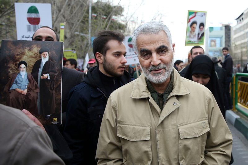 File photo of Gen. Qassem Soleimani in 2016